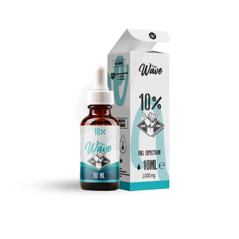 Aceite CBD 10% Full Spectrum MCT | The Wave (10ml)