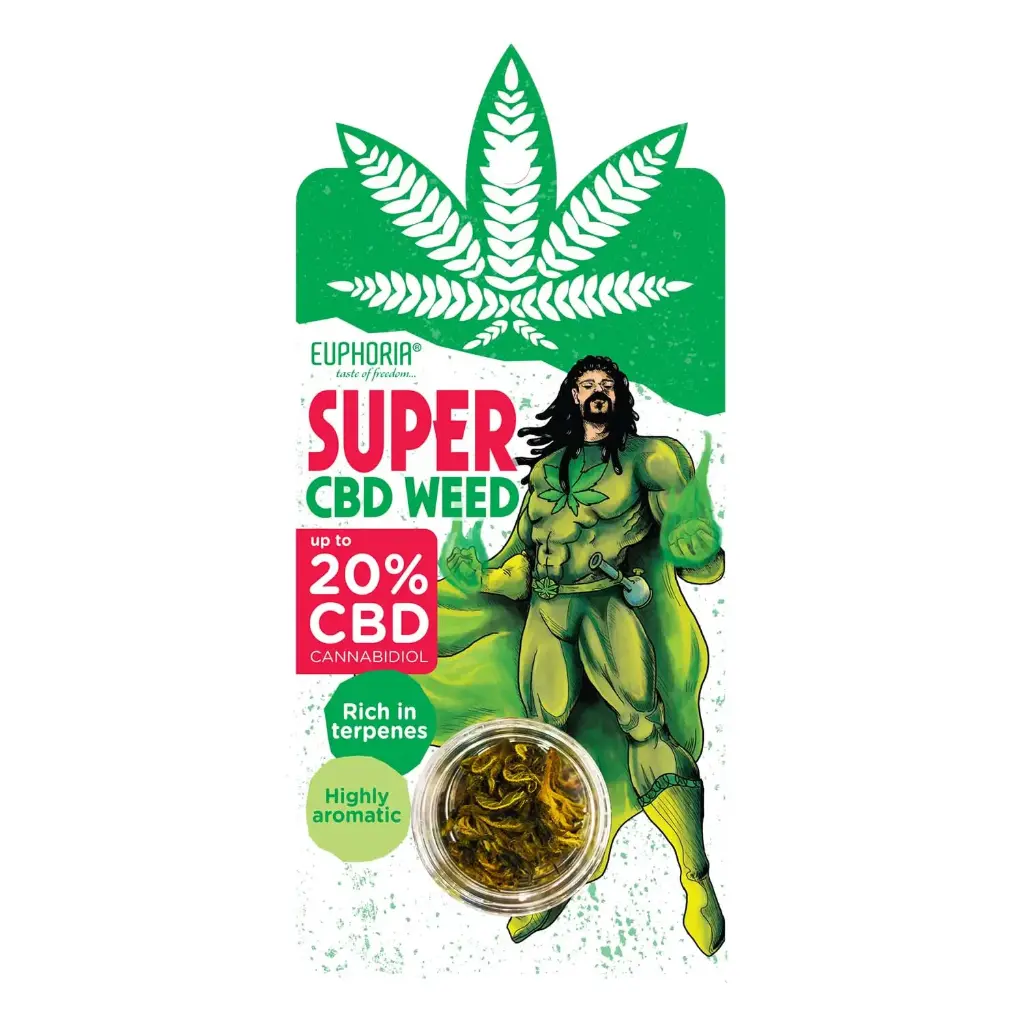 Euphoria CBD Weed Super CBD 1 g