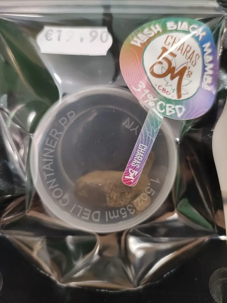 HASH BLACK MAMBA CBD 5 GR