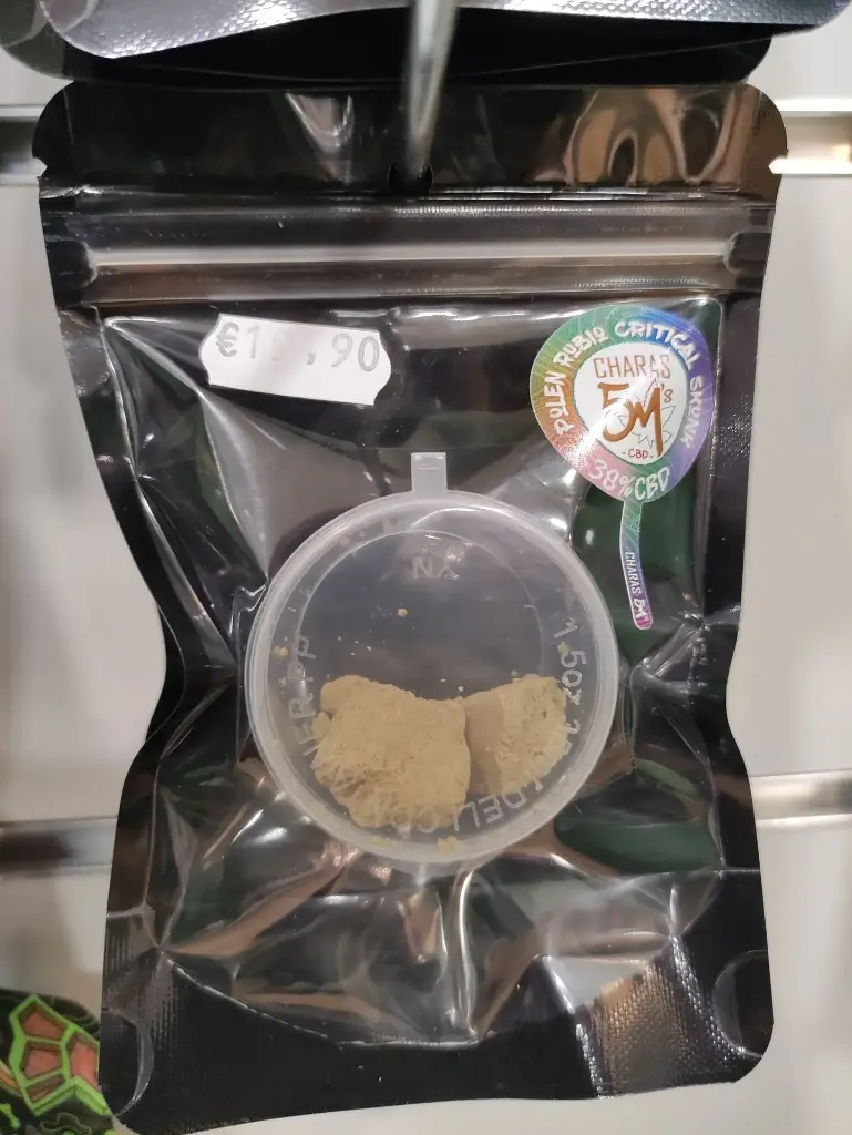 POLEN RUBIO CRISTAL SKUNK 38% CBD 5 GR