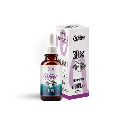 [62630] Aceite CBD 30% Full Spectrum MCT - Alta Potencia | The Wave (30 ml)