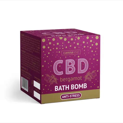 [8594200570712] Bombas de baño antiestrés de cannaline CBD con bergamota