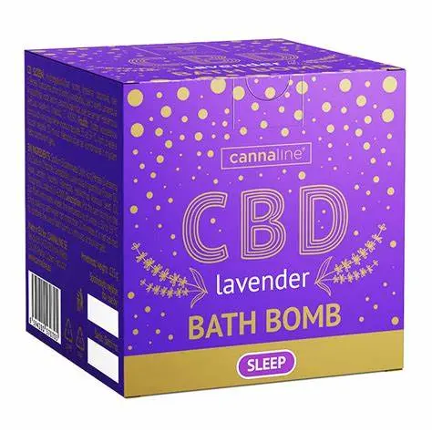 [8594200570705] Cannaline CBD Bombas de baño para dormir con lavanda